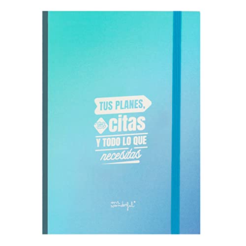 Mr. Wonderful Notizbuch mit blauen Haftnotizen - Ihre Pläne, Termine und alles, was Sie brauchen von Mr. Wonderful