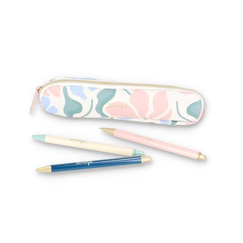 Mr. Wonderful - Schreibset - Flower Print - Etui, 2 Kugelschreiber, 1 Bleistift von Mr. Wonderful