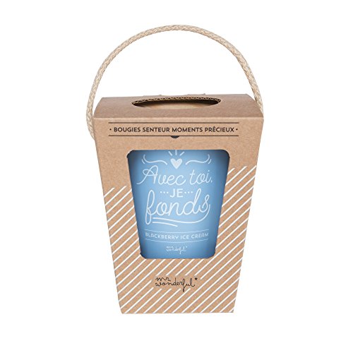 Mr. Wonderful wom03030 Kerze 15 x 20 x 15 cm, blau, 15 x 20 x 15 cm Mr. Wonderful wom03030 Kerze 15 x 20 x 15 cm, blau, 15 x 20 x 15 cm von Mr. Wonderful