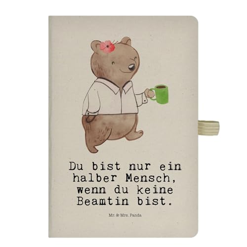Mr. & Mrs. Panda DIN A4 Baumwoll Notizbuch Beamtin Herz - Geschenk, Verbeamtung, Mitarbeiter, Adressbuch, Schreibheft, Studium, Notizheft, Mr. & Mrs. Panda DIN A4 Baumwoll Notizbuch Beamtin Herz - Geschenk, Verbeamtung, Mitarbeiter, Adressbuch, Schreibheft, Studium, Notizheft, von Mr. & Mrs. Panda