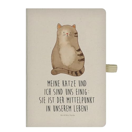 Mr. & Mrs. Panda DIN A4 Baumwoll Notizbuch Katze Sitzen - Geschenk, Katzenaccessoires, Cats, Mieze, Herz, Mietze, Skizzenbuch, Katzenbesitzerin, Mr. & Mrs. Panda DIN A4 Baumwoll Notizbuch Katze Sitzen - Geschenk, Katzenaccessoires, Cats, Mieze, Herz, Mietze, Skizzenbuch, Katzenbesitzerin, von Mr. & Mrs. Panda