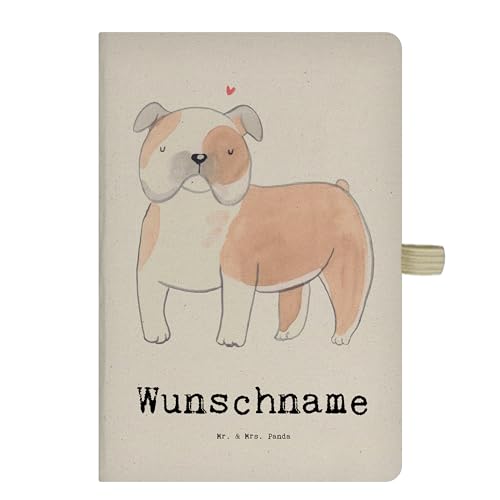 Mr. & Mrs. Panda DIN A4 Personalisiertes Notizbuch Englische Bulldogge Lebensretter - Personalisierte Geschenke, Personalisierung, Hunderasse, Namen, Mr. & Mrs. Panda DIN A4 Personalisiertes Notizbuch Englische Bulldogge Lebensretter - Personalisierte Geschenke, Personalisierung, Hunderasse, Namen, von Mr. & Mrs. Panda