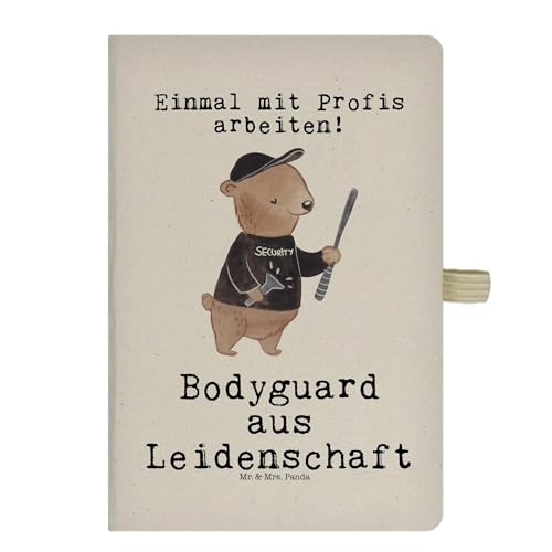Mr. & Mrs. Panda DIN A5 Baumwoll Notizbuch Bodyguard Leidenschaft - Geschenk, Adressbuch, Eintragebuch, Ausbildung, Notizblock, Personenschützer, Mr. & Mrs. Panda DIN A5 Baumwoll Notizbuch Bodyguard Leidenschaft - Geschenk, Adressbuch, Eintragebuch, Ausbildung, Notizblock, Personenschützer, von Mr. & Mrs. Panda