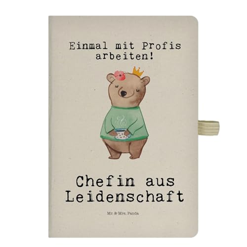 Mr. & Mrs. Panda DIN A5 Baumwoll Notizbuch Chefin Leidenschaft - Geschenk, Ausbildung, Abschied, Kollege, CEO, Geschäftsinhaberin, Notizblock, Mr. & Mrs. Panda DIN A5 Baumwoll Notizbuch Chefin Leidenschaft - Geschenk, Ausbildung, Abschied, Kollege, CEO, Geschäftsinhaberin, Notizblock, von Mr. & Mrs. Panda