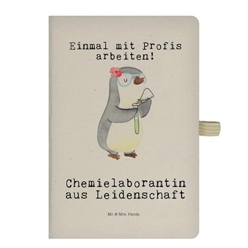 Mr. & Mrs. Panda DIN A5 Baumwoll Notizbuch Chemielaborantin Leidenschaft - Geschenk, Arbeitskollege, Dankeschön, Studium, Notizblock, Kladde, Mr. & Mrs. Panda DIN A5 Baumwoll Notizbuch Chemielaborantin Leidenschaft - Geschenk, Arbeitskollege, Dankeschön, Studium, Notizblock, Kladde, von Mr. & Mrs. Panda