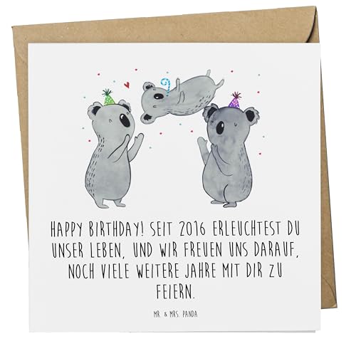 Mr. & Mrs. Panda Deluxe Karte 2016 Geburtstag - Geschenk, Momente, Hochzeitskarte, Geburtstagskind, Geburtstagsfeier, Klappkarte, Glückwunschkarte, Mr. & Mrs. Panda Deluxe Karte 2016 Geburtstag - Geschenk, Momente, Hochzeitskarte, Geburtstagskind, Geburtstagsfeier, Klappkarte, Glückwunschkarte, von Mr. & Mrs. Panda