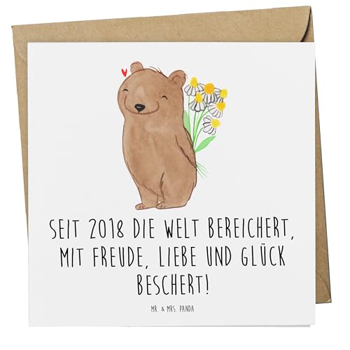 Mr. & Mrs. Panda Deluxe Karte 2018 Geburtstag - Geschenk, Spruch, Freunde, Hochwertige Klappkarte, liebevoll, spezieller Tag, Klappkarte, Freude, Mr. & Mrs. Panda Deluxe Karte 2018 Geburtstag - Geschenk, Spruch, Freunde, Hochwertige Klappkarte, liebevoll, spezieller Tag, Klappkarte, Freude, von Mr. & Mrs. Panda