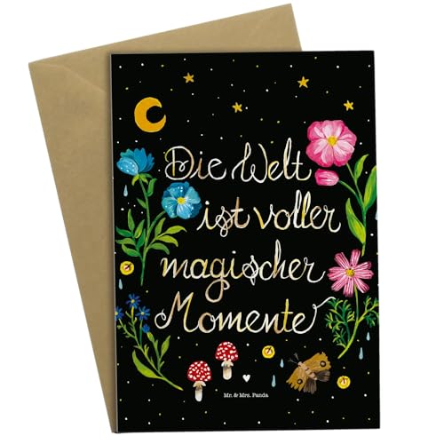 Mr. & Mrs. Panda Grußkarte Magische Welt - Keine Angabe - Klappkarte, Einladungskarte, Glückwunschkarte, Geburtstagskarte, Hochzeitskarte Mr. & Mrs. Panda Grußkarte Magische Welt - Keine Angabe - Klappkarte, Einladungskarte, Glückwunschkarte, Geburtstagskarte, Hochzeitskarte von Mr. & Mrs. Panda