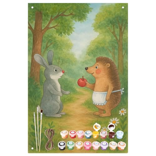 Mr. & Mrs. Panda Malen nach Zahlen Metallschild Hase Igel Design - Geschenk, Gute Laune, Bastelidee, Liebeskummer Geschenk, Tiermotive, Kreativität, Künstler, Tiere, Baseln, Liebe Spruch, Kunstwerk Mr. & Mrs. Panda Malen nach Zahlen Metallschild Hase Igel Design - Geschenk, Gute Laune, Bastelidee, Liebeskummer Geschenk, Tiermotive, Kreativität, Künstler, Tiere, Baseln, Liebe Spruch, Kunstwerk von Mr. & Mrs. Panda