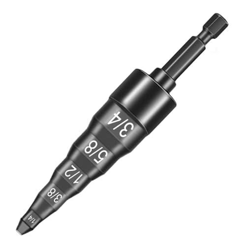 Mrchrogge Professionelles 5-in-1 Kupfer-Aufweitungswerkzeug für HLK, Chrom-Vanadium-Stahl, passt zu Bohrmaschinen, für Profis & Heimwerker Mrchrogge Professionelles 5-in-1 Kupfer-Aufweitungswerkzeug für HLK, Chrom-Vanadium-Stahl, passt zu Bohrmaschinen, für Profis & Heimwerker von Mrchrogge
