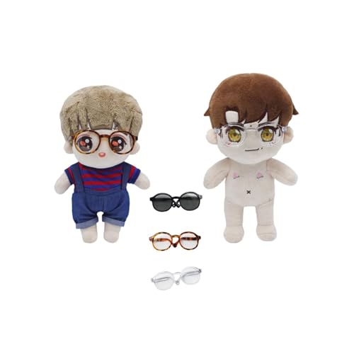 Mrchrogge Puppenbrillen Set, Miniatur Sonnenbrillen Puppen, Puppenmode Brillen, Zubehör für Puppenkostüme, Kreative Puppen Accessoires, Puppenhaus Deko Brillen, Sonnenbrillen für kreative Puppenlooks Mrchrogge Puppenbrillen Set, Miniatur Sonnenbrillen Puppen, Puppenmode Brillen, Zubehör für Puppenkostüme, Kreative Puppen Accessoires, Puppenhaus Deko Brillen, Sonnenbrillen für kreative Puppenlooks von Mrchrogge