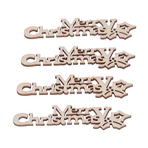 40 Stück Weihnachtswörter-Scheiben, Dichtetafel, Weihnachtsbaum-Hängeornament für Weihnachten, DIY-Bastelzubehör, Mini-Weihnachts-Holzscheiben, Weihnachts-Holz-Buchstabenscheiben 40 Stück Weihnachtswörter-Scheiben, Dichtetafel, Weihnachtsbaum-Hängeornament für Weihnachten, DIY-Bastelzubehör, Mini-Weihnachts-Holzscheiben, Weihnachts-Holz-Buchstabenscheiben von Mrisata