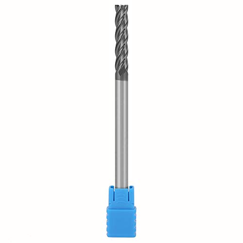 CNC-Langbit-Werkzeug Mrisata 1 Stück HRC45 Wolframkarbid 4-Flöten-Schaftfräser CNC-Fräser 6 Mm Durchmesser 100 Mm Länge von Mrisata