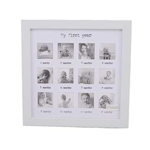 My First Year Photo Moments Bilderrahmen für Babys, 12 Monate, Bilderrahmen für das erste Jahr des Babys, Zubehör für den Muttertag, Dekoration des Kinderzimmers My First Year Photo Moments Bilderrahmen für Babys, 12 Monate, Bilderrahmen für das erste Jahr des Babys, Zubehör für den Muttertag, Dekoration des Kinderzimmers von Mrisata