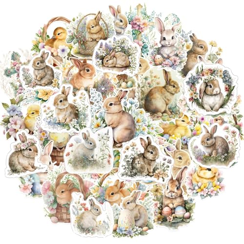 Mrltau 100 Pcs Aufkleber Ostern, Ostereier Sticker, Rabbit Stickers, Eier Oster Sticker Dekoration, Sticker Osterhase, für Kinder und Erwachsene Mrltau 100 Pcs Aufkleber Ostern, Ostereier Sticker, Rabbit Stickers, Eier Oster Sticker Dekoration, Sticker Osterhase, für Kinder und Erwachsene von Mrltau