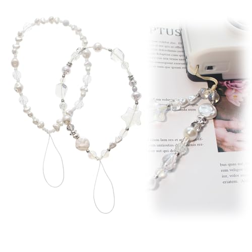 Mrltau 2 pcs Y2K Handy-Kette Perlen, Handyschmuck, Phone Charm Handy Charm, Bunte Perlen Handy-Anhänger Halsband, kompatibel mit jedem Handy, Smartphone und Handy Hülle. Mrltau 2 pcs Y2K Handy-Kette Perlen, Handyschmuck, Phone Charm Handy Charm, Bunte Perlen Handy-Anhänger Halsband, kompatibel mit jedem Handy, Smartphone und Handy Hülle. von Mrltau