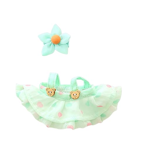 Mrltau Süße Puppenkleidung Für Vinyl Plush Toy Für Puppe Vinyl Plush Toy Doll, Outfit Für 15Cm & 17Cm Doll, Niedliche Kawaii Mode, Hüte Kleidung Für Vinyl Plush Toy Zubehör, Mrltau Süße Puppenkleidung Für Vinyl Plush Toy Für Puppe Vinyl Plush Toy Doll, Outfit Für 15Cm & 17Cm Doll, Niedliche Kawaii Mode, Hüte Kleidung Für Vinyl Plush Toy Zubehör, von Mrltau