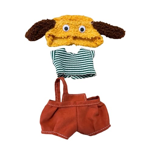 Mrltau Süße Puppenkleidung Für Vinyl Plush Toy Puppe Für Vinyl Plush Toy Doll 15 17 cm, Miniatur Zubehör Set Für Vinyl Plush Toy Kleidung Für Vinyl Plush Toy Zubehör, Kompatibel mit Vinyl Plush T Mrltau Süße Puppenkleidung Für Vinyl Plush Toy Puppe Für Vinyl Plush Toy Doll 15 17 cm, Miniatur Zubehör Set Für Vinyl Plush Toy Kleidung Für Vinyl Plush Toy Zubehör, Kompatibel mit Vinyl Plush T von Mrltau