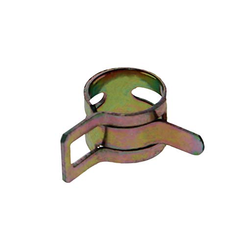 MroMax 50 Stück Federklemmen 10 mm Silikon Vakuum Kraftstofföl Schlauch Leitungsschellen Wasserleitung Luftschlauch Verschlüsse gelb MroMax 50 Stück Federklemmen 10 mm Silikon Vakuum Kraftstofföl Schlauch Leitungsschellen Wasserleitung Luftschlauch Verschlüsse gelb von MroMax