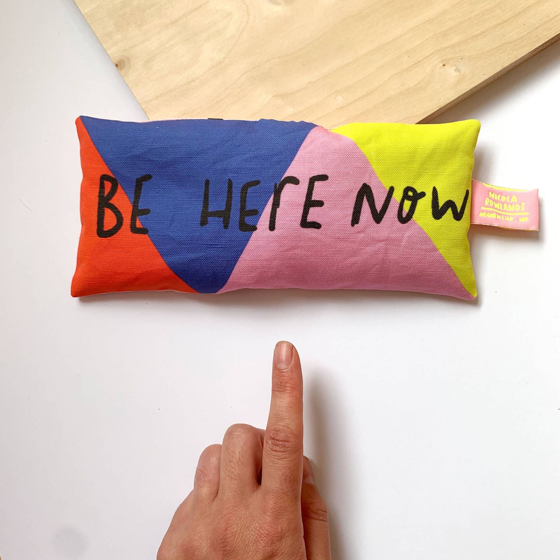Be Here Now - Handgemachte Lavendel-Eyebag von MsSpanner