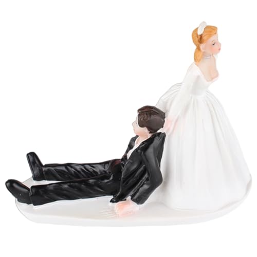 Braut und Bräutigam -Kuchen -Topper, Bräutigam können keine Hochzeitstorten -Topper, realistischer und lustiger Harztopper für Hochzeitsfeier, Zuhause mehr Kuchen entkommen Braut und Bräutigam -Kuchen -Topper, Bräutigam können keine Hochzeitstorten -Topper, realistischer und lustiger Harztopper für Hochzeitsfeier, Zuhause mehr Kuchen entkommen von Mskmnkot