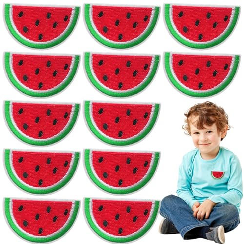 Bügeleisen auf Flecken 12pcs Cartoon Wassermelonenförmige 2, 76x1.57in Stoff auf Flecken DIY Dekorativ für Kleidung, Hüte, Rucksäcke und mehr Eisen an Bügeleisen auf Flecken 12pcs Cartoon Wassermelonenförmige 2, 76x1.57in Stoff auf Flecken DIY Dekorativ für Kleidung, Hüte, Rucksäcke und mehr Eisen an von Mskmnkot