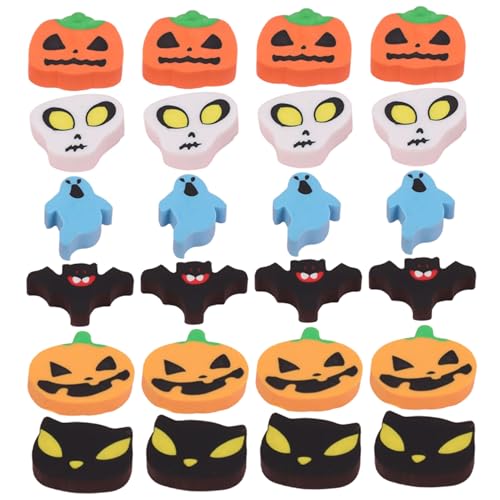 Halloween -Radiergummis 24PCS süße Mini -Radiergummis für Kinder Halloween Miniaturen für Trick or Treat Party Favours Goody Bag Füllstoff Halloween -Radiergummis 24PCS süße Mini -Radiergummis für Kinder Halloween Miniaturen für Trick or Treat Party Favours Goody Bag Füllstoff von Mskmnkot
