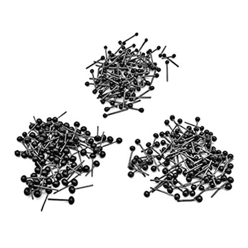 Mskmnkot 150 Pair Glass Eyes Kits Mini Black Eyes 2/3/4mm Assortment for Needle Felting Bears Dolls Decoys Sewing Mini Black Mskmnkot 150 Pair Glass Eyes Kits Mini Black Eyes 2/3/4mm Assortment for Needle Felting Bears Dolls Decoys Sewing Mini Black von Mskmnkot