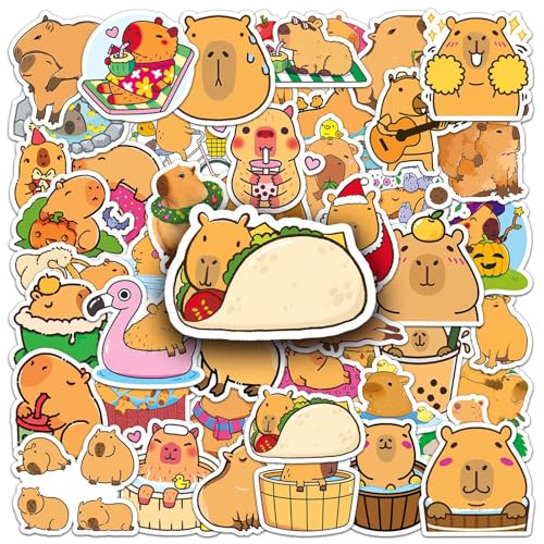 50Pcs Capybara Aufkleber Süße Braune Wässrige Sammelalbum Aufkleber Cartoon Capybara Wandtattoos Kawaii Aufkleber Dekorative ästhetische Aufkleber Party Gefälligkeiten für Journal Laptops Phone Book 50Pcs Capybara Aufkleber Süße Braune Wässrige Sammelalbum Aufkleber Cartoon Capybara Wandtattoos Kawaii Aufkleber Dekorative ästhetische Aufkleber Party Gefälligkeiten für Journal Laptops Phone Book von Mtbricey