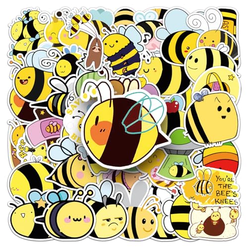 50Pcs Süße Honigbienenaufkleber Süße Gelbe Tier Wasserdichte Sammelalbumaufkleber Cartoon Bienenwandabziehbilder Kawaii Aufkleber Dekorativer ästhetischer Aufkleber Party Gefälligkeiten Für Journal 50Pcs Süße Honigbienenaufkleber Süße Gelbe Tier Wasserdichte Sammelalbumaufkleber Cartoon Bienenwandabziehbilder Kawaii Aufkleber Dekorativer ästhetischer Aufkleber Party Gefälligkeiten Für Journal von Mtbricey