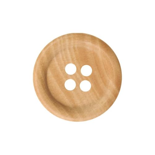 10 Stück Holzknöpfe 10MM-25MM für Kleidung, Wie abgebildet, 10 Stück, 10mm von Mtjujuswo