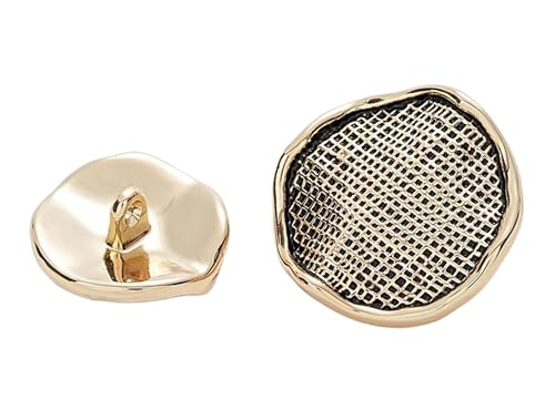 10 Stück Knöpfe, antike Metallknöpfe für Pullover und Mäntel, Farbe 1-10 Stück, 23mm von Mtjujuswo