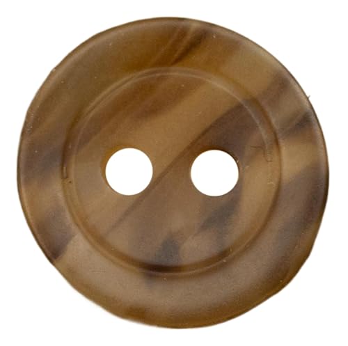 10 Stück Knöpfe, mattes Elfenbein, Hemdknöpfe mit Bernsteinmuster, Farbe 2-10 Stück, 11,5mm von Mtjujuswo
