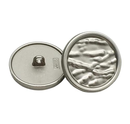 10 Stück Knöpfe, rund, Metallknopf für Mäntel und Bastelarbeiten, Farbe 2-10 Stück, 22,5mm 10 Stück Knöpfe, rund, Metallknopf für Mäntel und Bastelarbeiten, Farbe 2-10 Stück, 22,5mm von Mtjujuswo