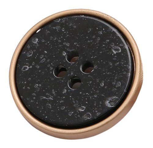 10 Stück Knöpfe, runde Knöpfe aus Kunstharz mit Muster für Mäntel und Anzüge, Farbe 5-10 Stück, 25mm von Mtjujuswo