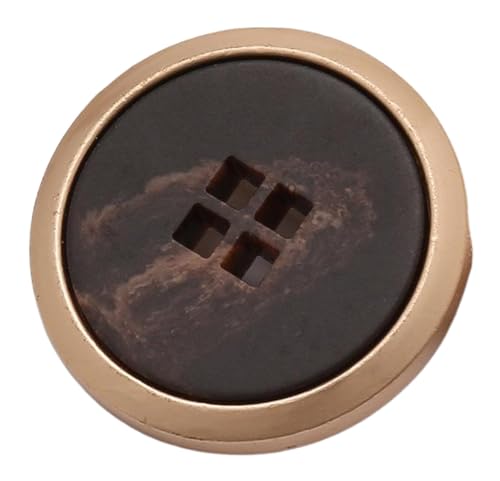 10 Stück Knöpfe, runde Knöpfe aus Kunstharz mit Muster für Mäntel und Anzüge, Farbe 7-10 Stück, 20mm von Mtjujuswo