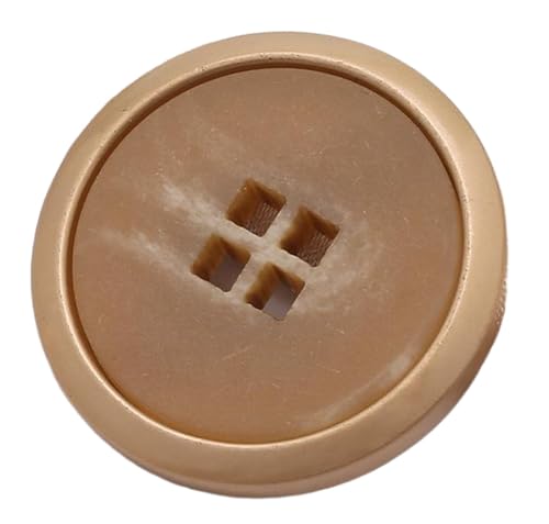 10 Stück Knöpfe, runde Knöpfe aus Kunstharz mit Muster für Mäntel und Anzüge, Farbe 8-10 Stück, 18mm von Mtjujuswo