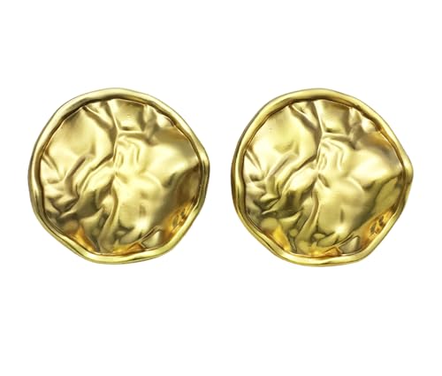 10 Stück Knöpfe Antik Gold Plissee Unregelmäßige Metall Strukturierte Knöpfe Mantel Wollmantel, Farbe 2-10 Stück, 17,5mm 10 Stück Knöpfe Antik Gold Plissee Unregelmäßige Metall Strukturierte Knöpfe Mantel Wollmantel, Farbe 2-10 Stück, 17,5mm von Mtjujuswo