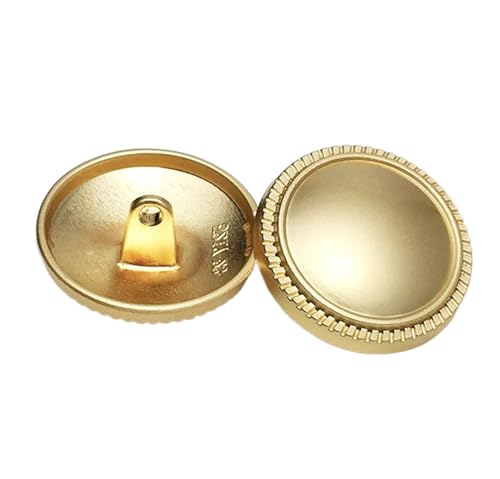 10 Stück Knöpfe Arc Gold Anzugknöpfe Runde Kleidung Mantel Windjacke, Farbe 3-10 Stück, 20mm von Mtjujuswo