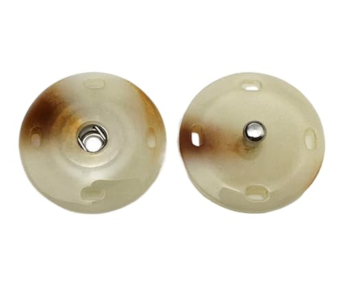 10 Stück Knöpfe Harzmantelverschlüsse, Farbe 4-10 Stück, 25mm von Mtjujuswo