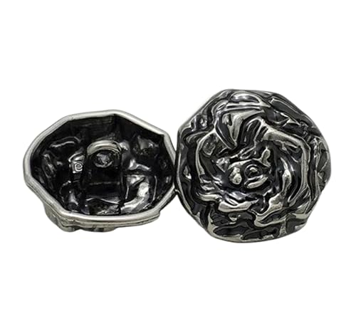 10 Stück Knöpfe Metall Unregelmäßig Matt Konvex Mantelknöpfe, Farbe 3-10 Stück, 22,5mm 10 Stück Knöpfe Metall Unregelmäßig Matt Konvex Mantelknöpfe, Farbe 3-10 Stück, 22,5mm von Mtjujuswo