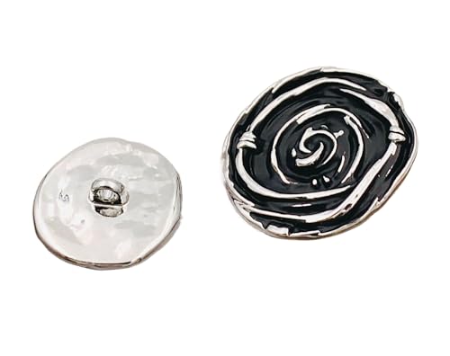 10 Stück Knöpfe aus Legierung für Pullover und Mäntel, Farbe 2-10 Stück, 18mm von Mtjujuswo