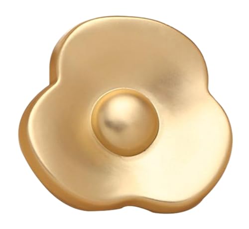 10 Stück Knöpfe goldfarbene Metallknöpfe für Kleidung, Farbe 1-10 Stück, 18mm von Mtjujuswo