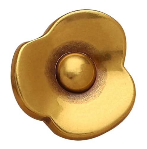 10 Stück Knöpfe goldfarbene Metallknöpfe für Kleidung, Farbe 3-10 Stück, 18mm 10 Stück Knöpfe goldfarbene Metallknöpfe für Kleidung, Farbe 3-10 Stück, 18mm von Mtjujuswo