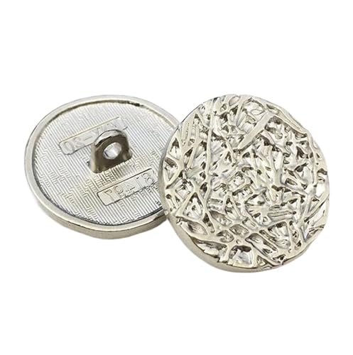 10 Stück Knöpfe goldfarbene Metallknöpfe für Mäntel und Blazer, Farbe 1-10 Stück, 15mm 10 Stück Knöpfe goldfarbene Metallknöpfe für Mäntel und Blazer, Farbe 1-10 Stück, 15mm von Mtjujuswo