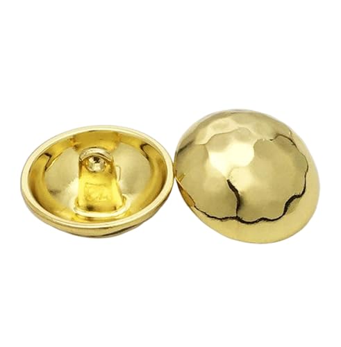 10 Stück Metallknöpfe für Mäntel und Anzüge, Farbe 1-10 Stück, 15mm von Mtjujuswo