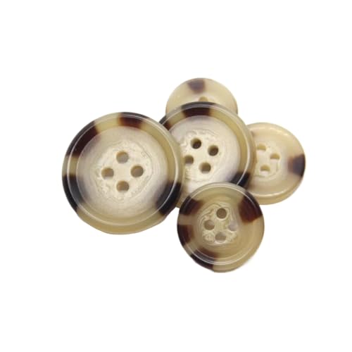 15-25mm, 10 Stück, Nachahmung von Hornmuster, Mantelknöpfe für Kleidung, handgefertigtes DIY-Zubehör 15-25mm, 10 Stück, Nachahmung von Hornmuster, Mantelknöpfe für Kleidung, handgefertigtes DIY-Zubehör von Mtjujuswo