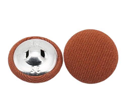 Knöpfe, bunte Stoffknöpfe für Mäntel und Bastelarbeiten, 10 Stück, Farbe 4-10 Stück, 25mm Knöpfe, bunte Stoffknöpfe für Mäntel und Bastelarbeiten, 10 Stück, Farbe 4-10 Stück, 25mm von Mtjujuswo