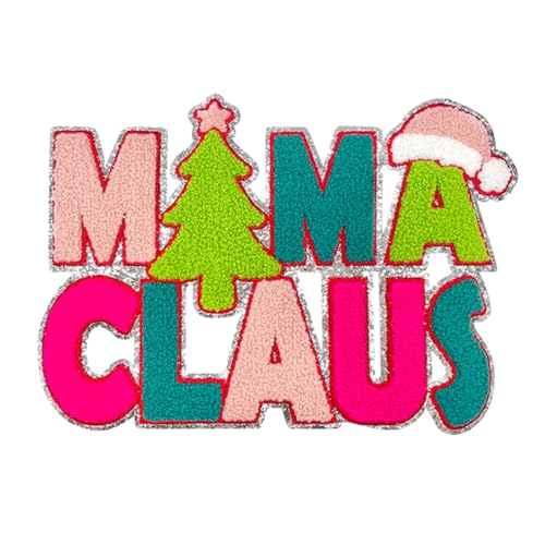 1 x Weihnachts-Bügelbild mit niedlichem Hut, Stickerei-Flicken für Kleidung, Rucksäcke, Hüte, Jeans, Taschen, Weihnachtsbaum, Buchstaben-Design, Weihnachtsaufnäher, lustig, DIY zum Aufbügeln für 1 x Weihnachts-Bügelbild mit niedlichem Hut, Stickerei-Flicken für Kleidung, Rucksäcke, Hüte, Jeans, Taschen, Weihnachtsbaum, Buchstaben-Design, Weihnachtsaufnäher, lustig, DIY zum Aufbügeln für von Mtruil