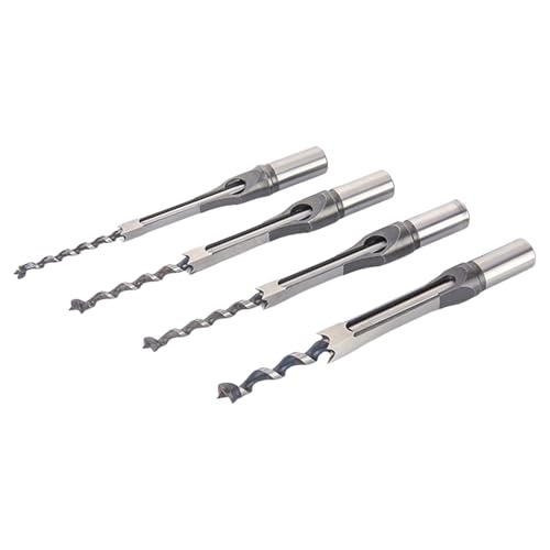 4pcs Quadratloch Loch Loch Meißel Drill Bit Für Diyer Enthusiasten Holzbearbeitung In Mehreren Größen von Mtucegi